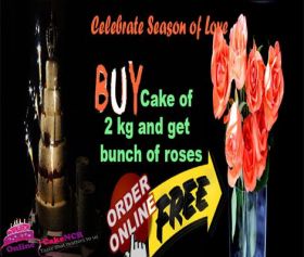 Free Cake Delivery in Noida